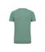 Mens agra melange t-shirt khaki green Mountain Warehouse