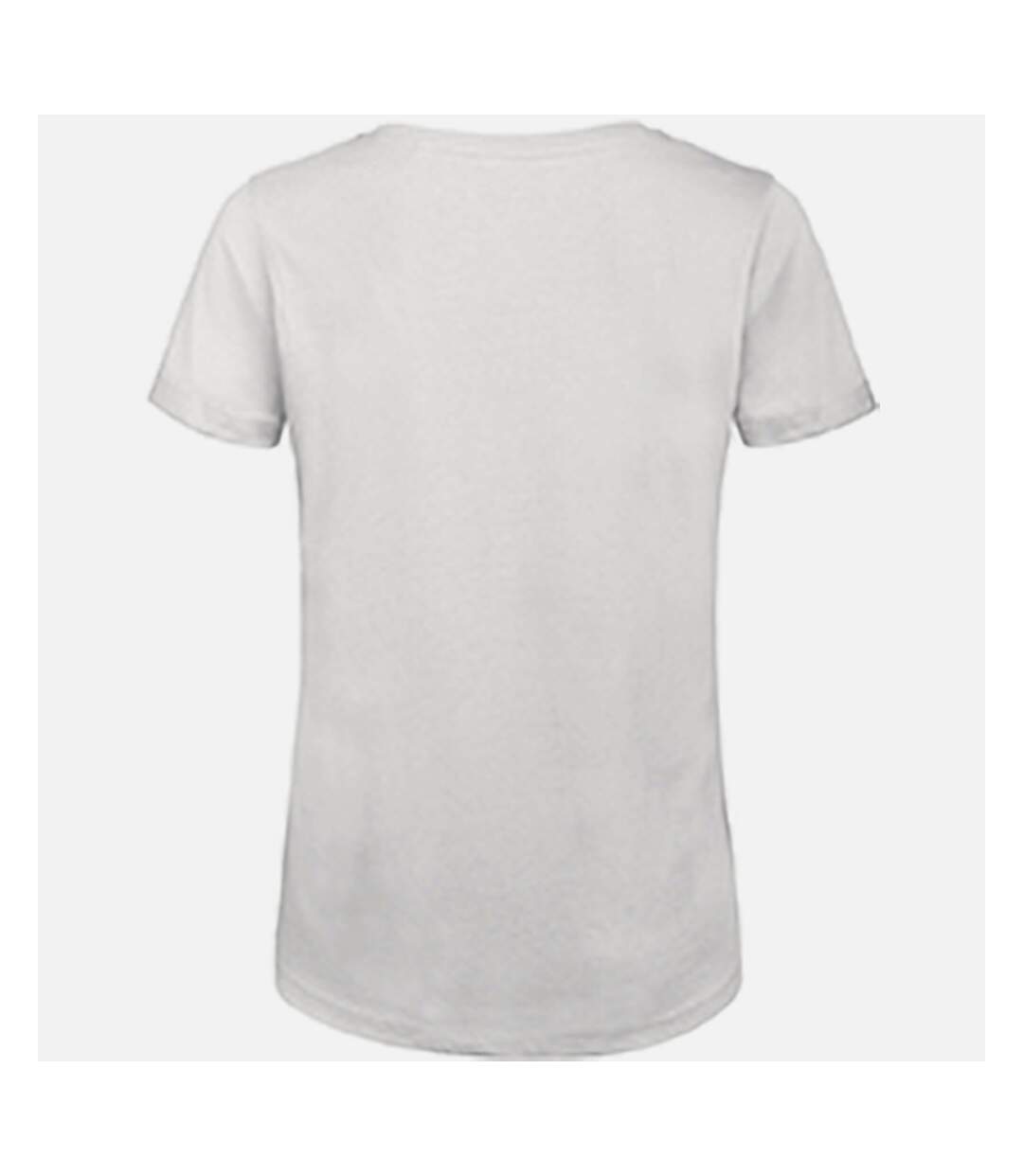 T-shirt en coton bio femme blanc B&C-2