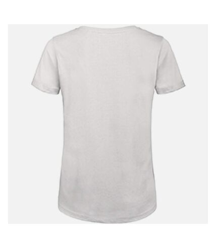 B&C - T-Shirt en coton bio - Femme (Blanc) - UTBC3641