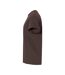 Mens Heavy Cotton T-shirt Dark Chocolate Gildan-3