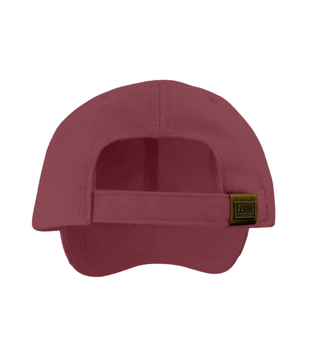 Casquette à profil bas en coton pour enfants bourgogne Result Headwear-2