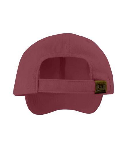 Casquette à profil bas en coton pour enfants bourgogne Result Headwear