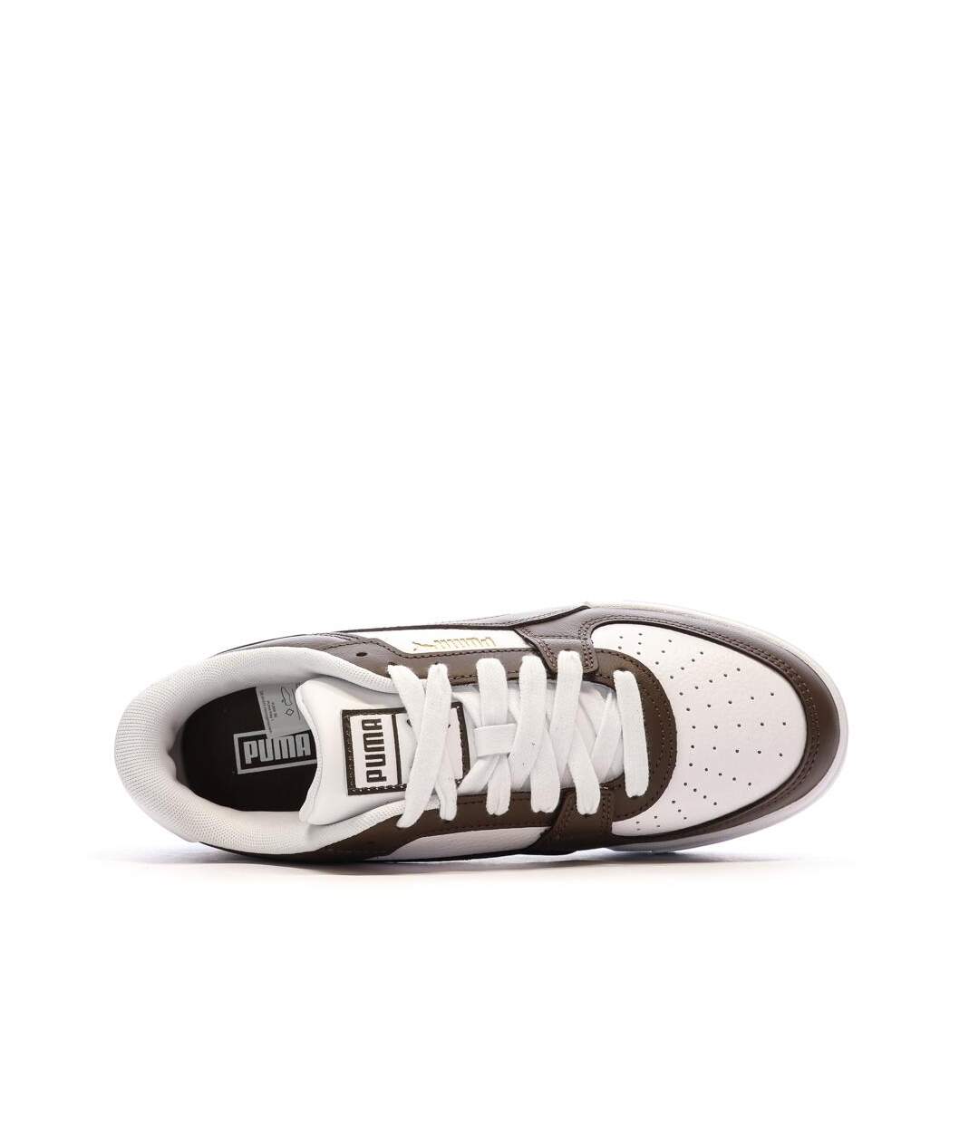 Baskets blanc/marron homme puma  ca pro classic-4