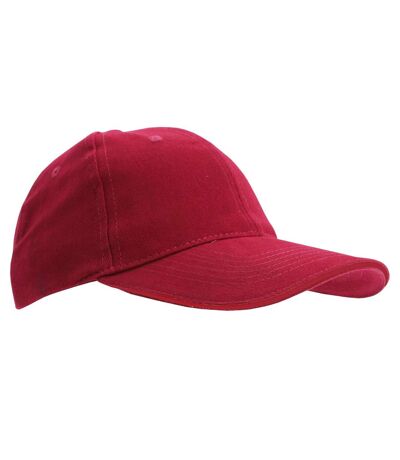 SOLS Unisex Buffalo 6 Panel Baseball Cap (Red) - UTPC372