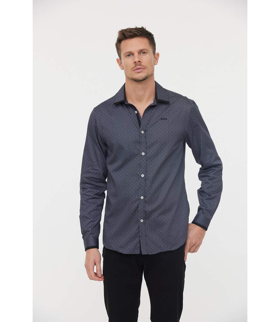 Chemise manches longues coton regular DIMIX