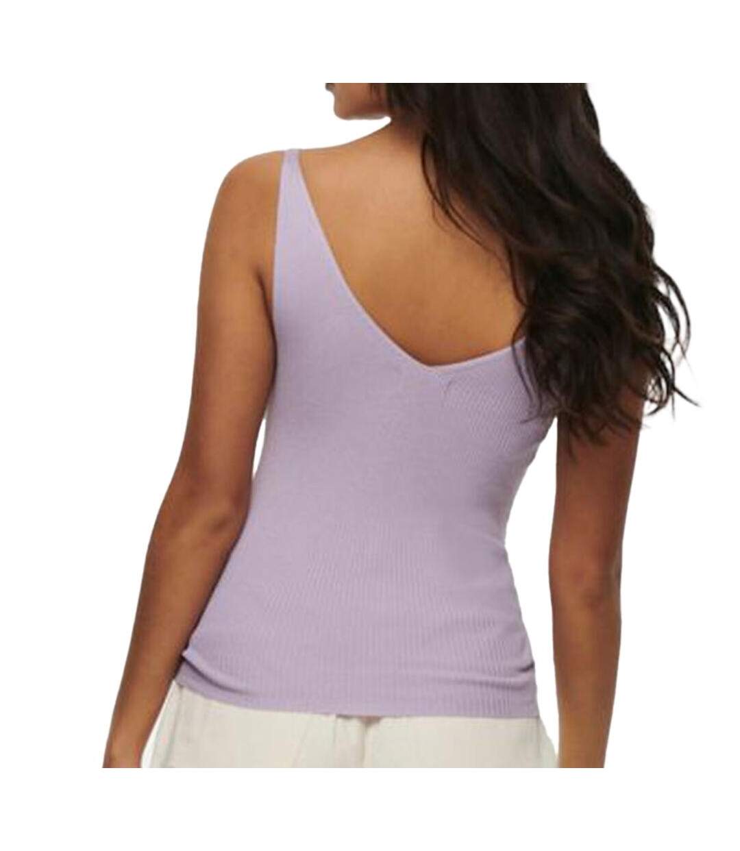 Débardeur en maille mauve femme jdy nanna 15180497-2