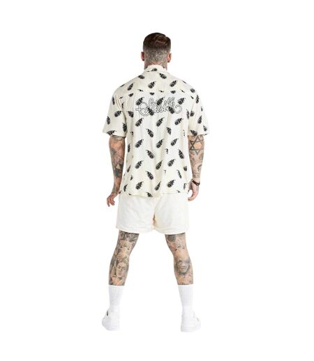 Mens Space Jam Shirt Ecru SikSilk