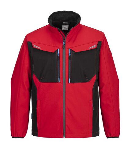 Portwest Mens WX3 Softshell Jacket (Deep Red)