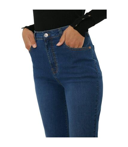 Dorothy Perkins Womens/Ladies Stretch Crop Kickflare Tall Jeans (Indigo) - UTDP4426