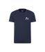T-shirt Manches Courtes Motif/style Graphique Banff Homme Bleu Marine Mountain Warehouse-1