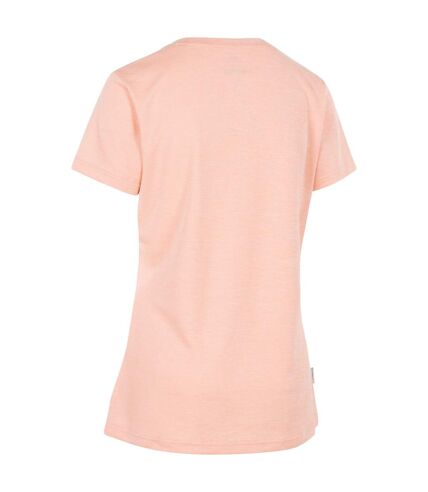 T-shirt pardon femme rose pâle Trespass