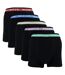 5 Pack Mens Boxers AMBRO - Soft Breathable Cotton Everyday Underwear-1