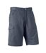 Short En Sergé Workwear Gris Russell-3
