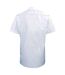 Mens Short Sleeve Pilot Plain Work Shirt Light Blue Premier-3