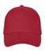 Casquette doyle adulte rouge Elevate