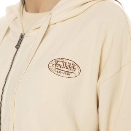 Sweat zippé à capuche femme relax fit Profile Vondutch