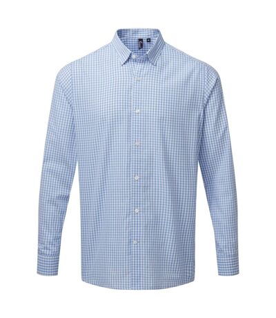 Chemise Maxton Homme Bleu Clair Blanc Premier