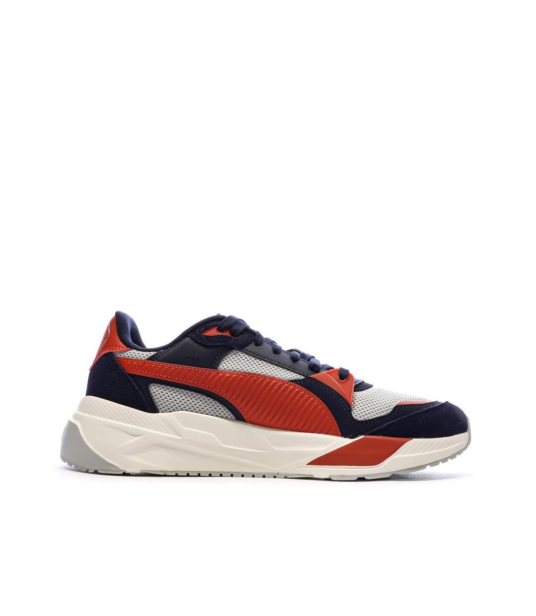 Baskets noire/rouges/grises homme puma trinity-2