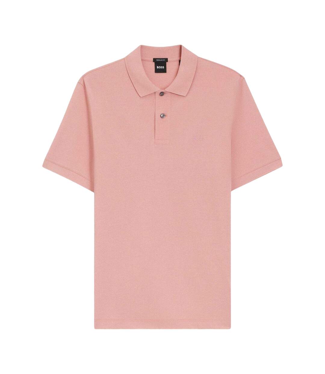 Polo Motif/style Logo Brodé Pallas Homme Rose Boss-2