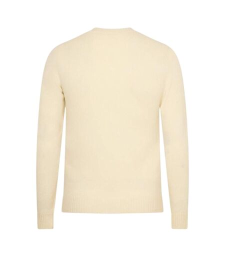 Mens Batwing Logo Crew Neck Jumper Cream Levis