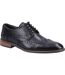 Chaussures Brogues Dustin Homme Noir Hush Puppies-1