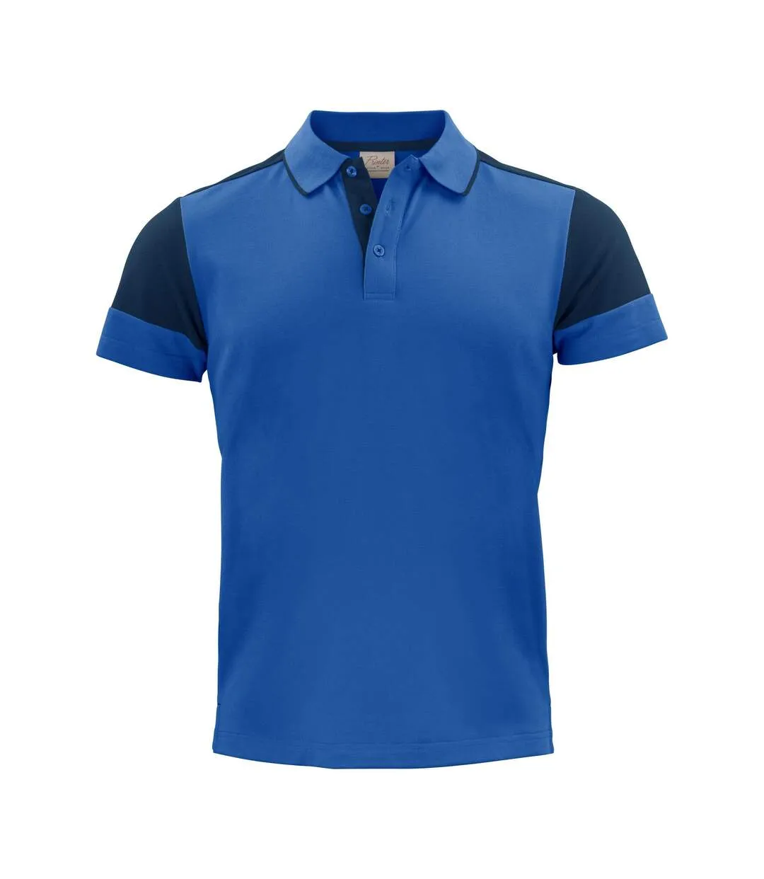 Polo Prime Homme Cobalt Bleu Marine Printer-2
