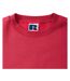 Russell Mens Authentic Sweatshirt (Slimmer Cut) (Classic Red)