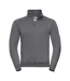 Mens Authentic Sweat Jacket Convoy Grey Russell-1