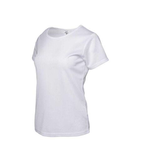 Womens/ladies Dillion T-shirt White Martes