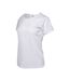 Womens/ladies Dillion T-shirt White Martes-3