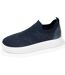 Isotoner Baskets femme slip on, semelle plateforme, confortables, souple et légères-1