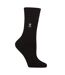 Ladies Non-binding Thermal HoneyComb Top Socks-1