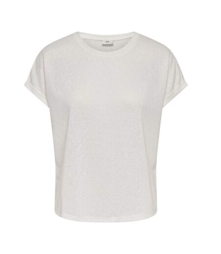 T-Shirt blanc femme jdy faustinan