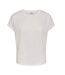 T-Shirt blanc femme jdy faustinan-1