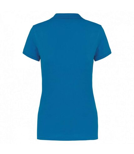 Kariban Womens/Ladies Pique Polo Shirt (Tropical Blue)