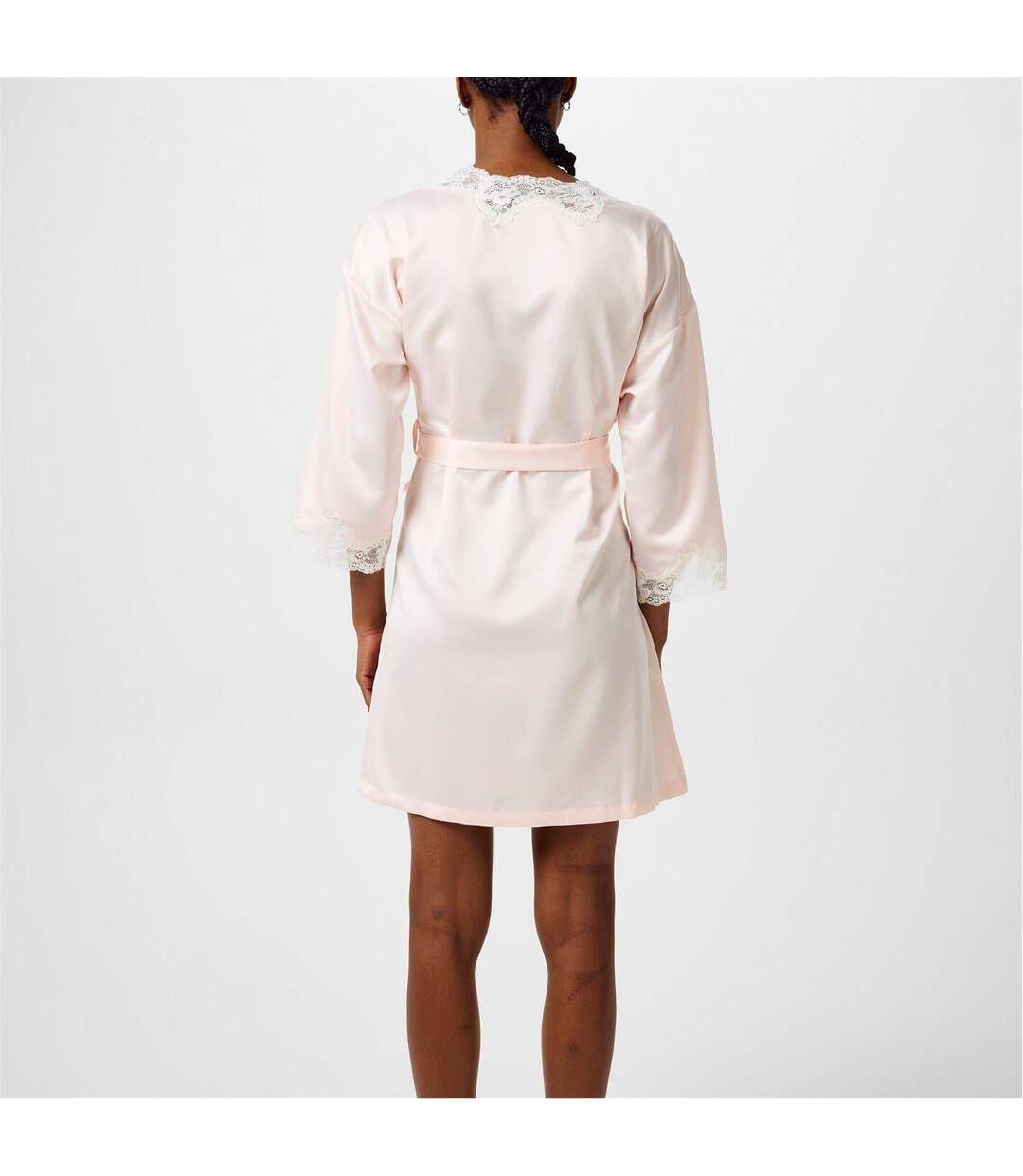 Peignoir Femme Rose Ralph Lauren-3