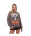 Sweat Femme Gris Noir Heron Preston-1