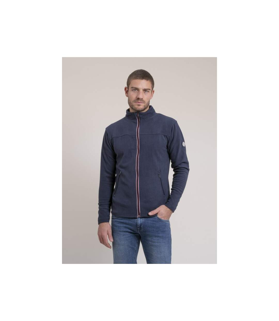Pull zippé polaire WECATLON-1