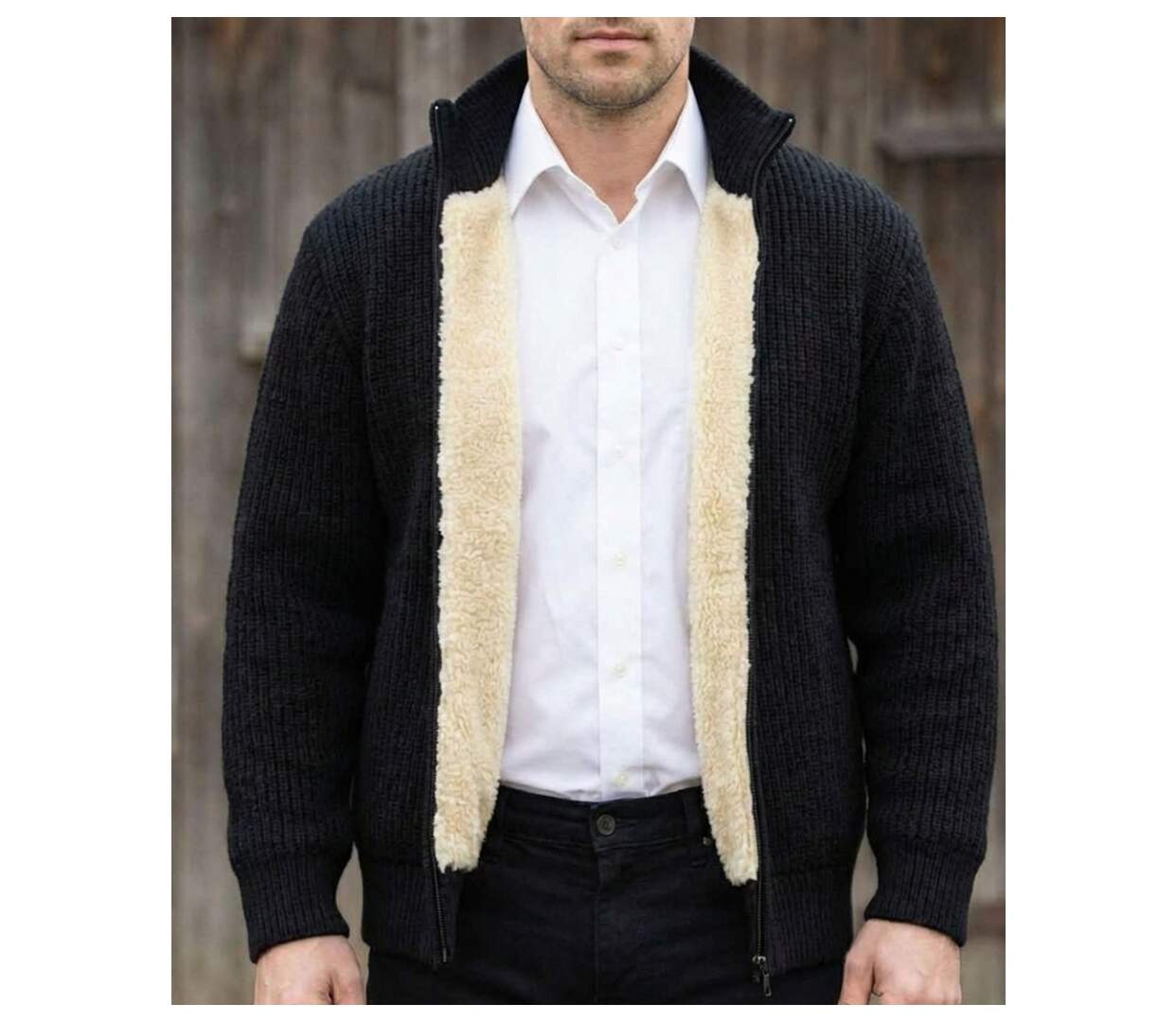 Gilet fourré mouton D188-1