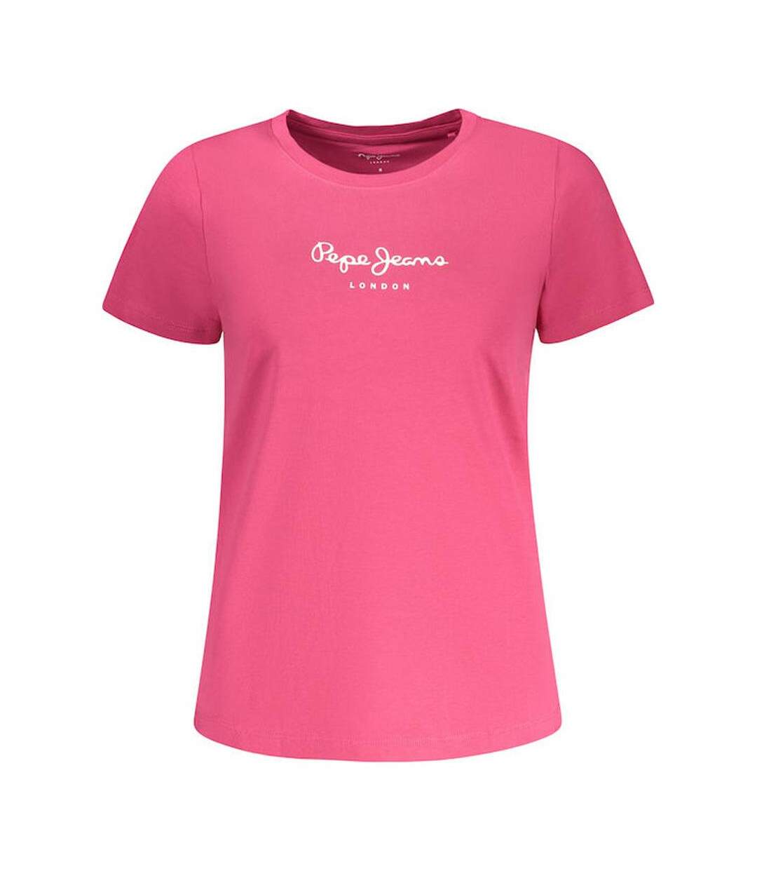 T-Shirt rose femme pepe jeans virginia-1