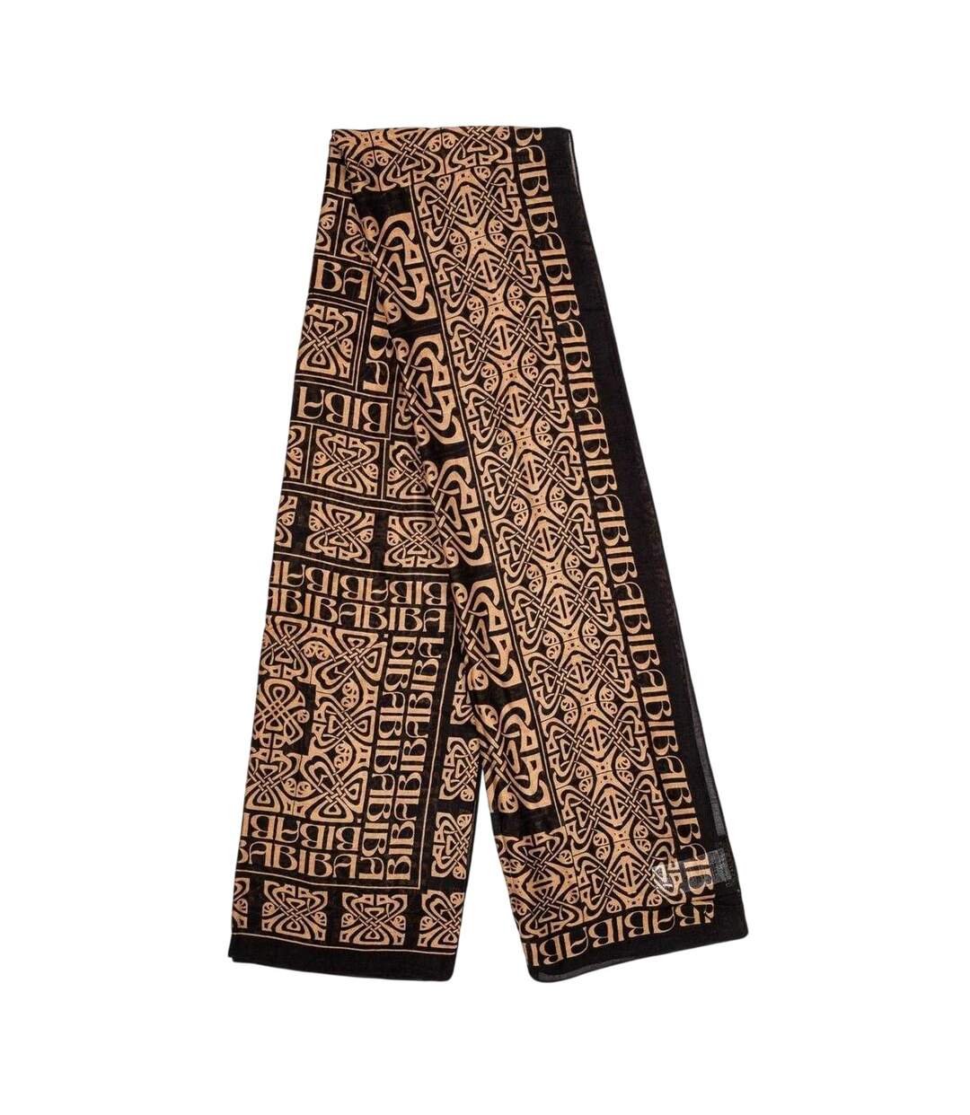 Blair Celtic Knots Scarf One Size Black Gold Biba-1