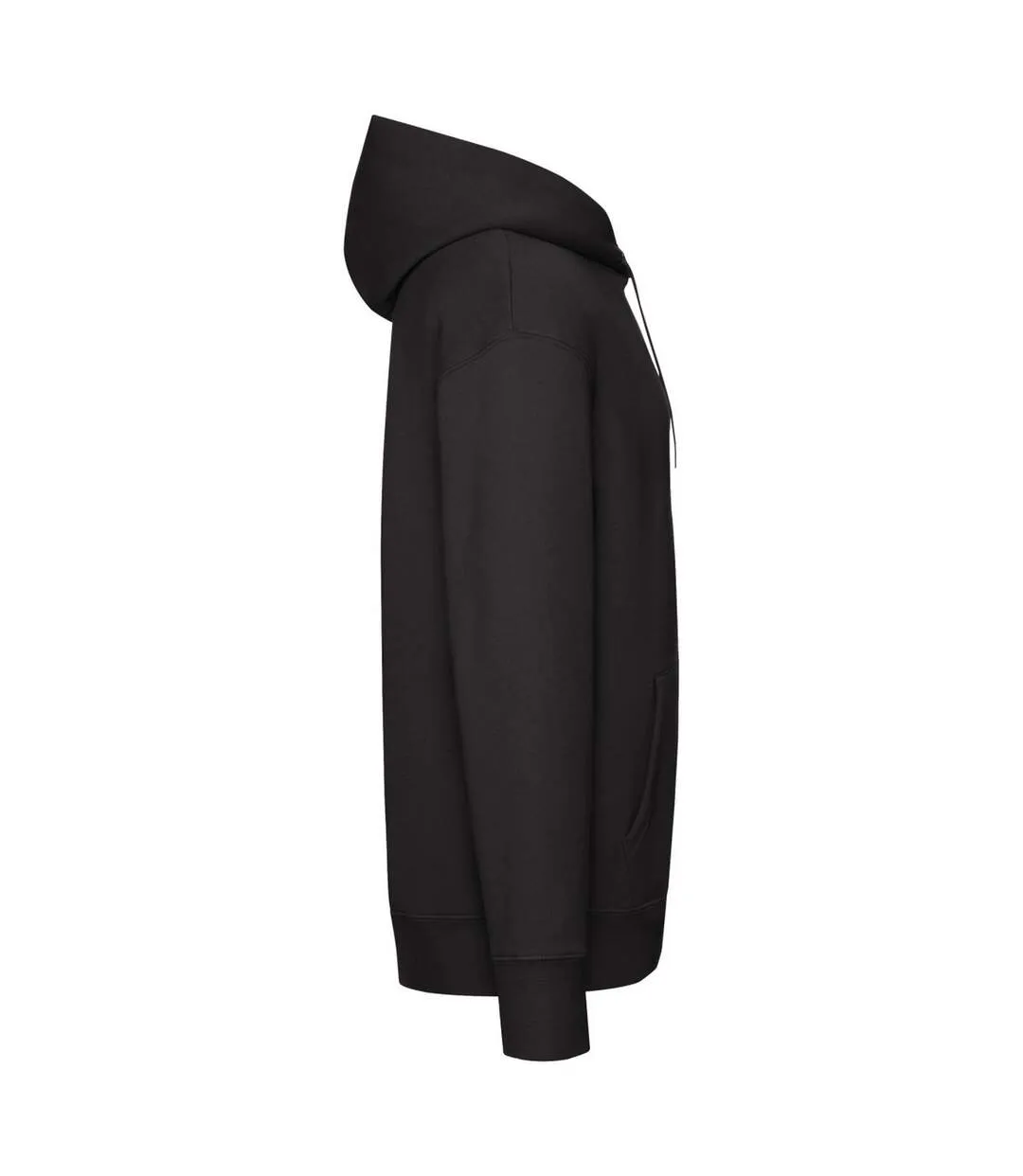 Sweat À Capuche Premium Homme Noir Fruit Of The Loom-3