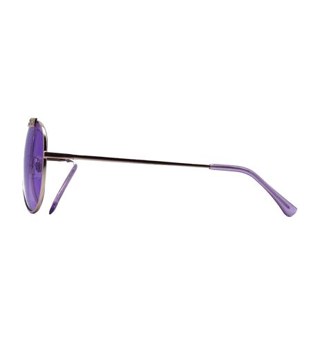 Lunettes De Soleil Taille Unique Jaune Or Pilot