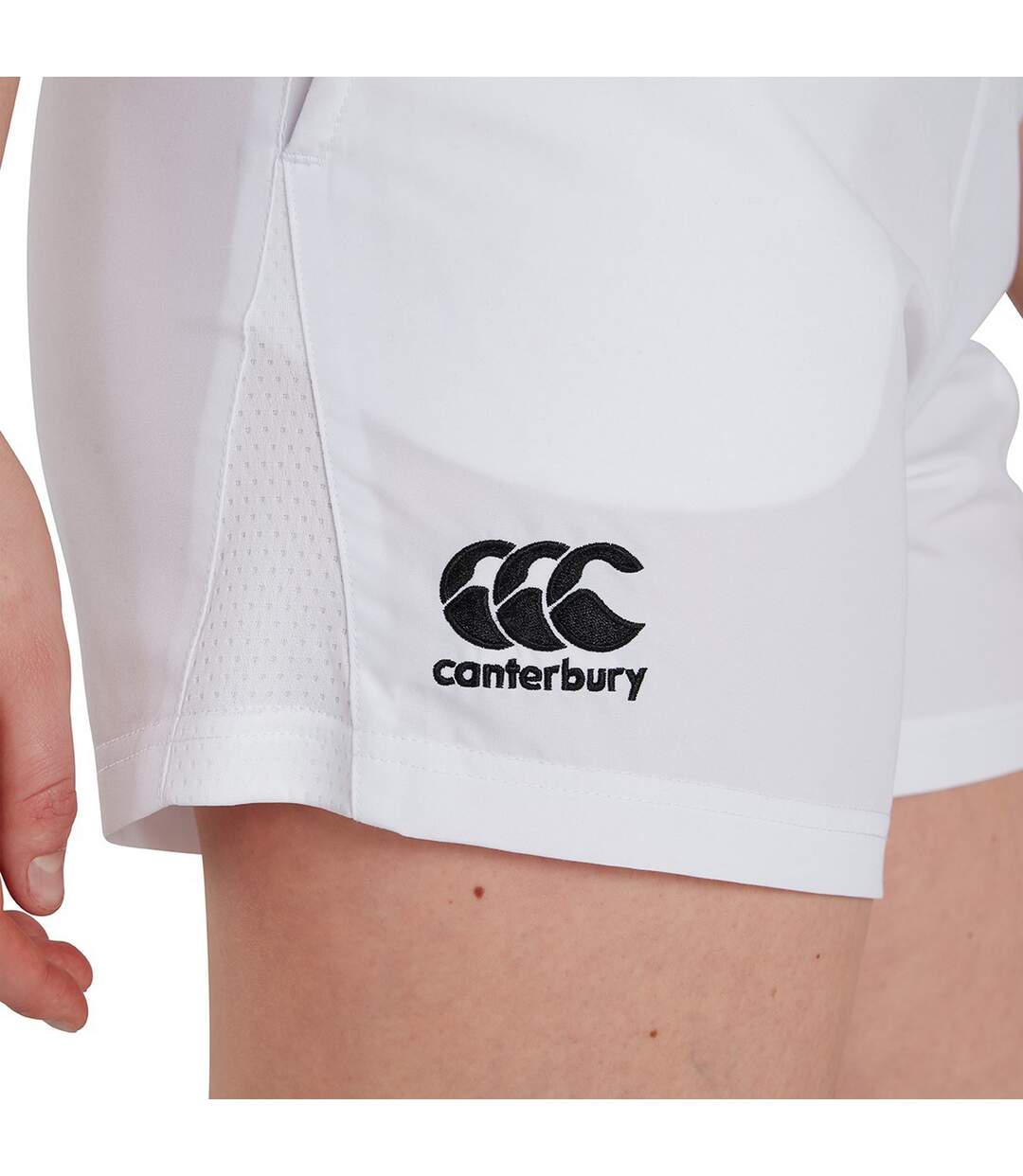 Womens/ladies Club Shorts White Canterbury-4