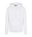 Mens Basic Hoodie White Build Your Brand-2