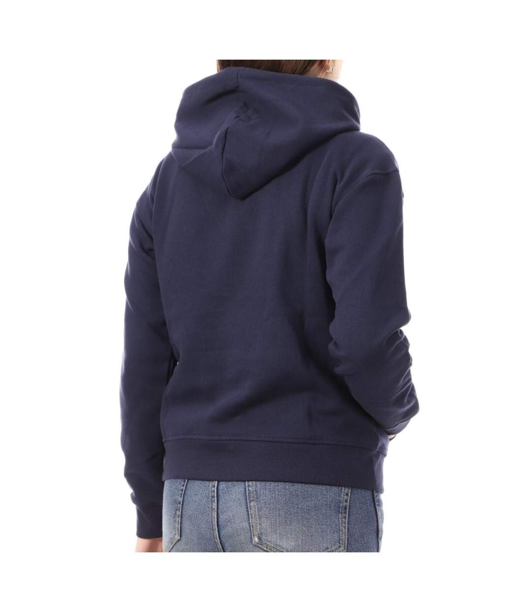 Sweat à capuche marine femme lee cooper octavia-2