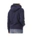 Sweat à capuche marine femme lee cooper octavia-2