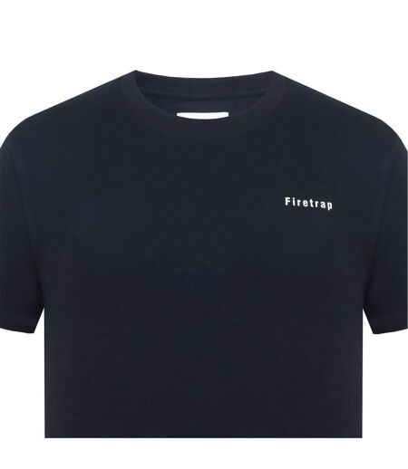 Mens Cotton T-shirt Black Firetrap