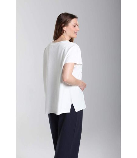 Sweat Molleton Sans Manches Femme Teehiti   Avec Col Rond | Gerard Pasquier