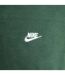 Sweat À Capuche Motif/style Logo Brodé Homme Vert Foncé Blanc Nike-3